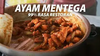TANPA TULANG! RESEP AYAM GORENG MENTEGA. MAKNYUSS