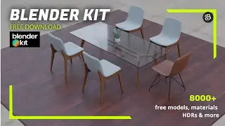 Blender Kit Not available in default blender, Download now