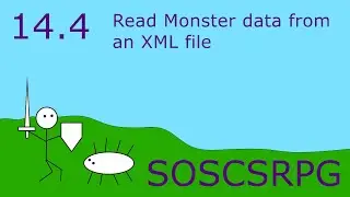 Lesson 14.4: Read Monster data from an XML file