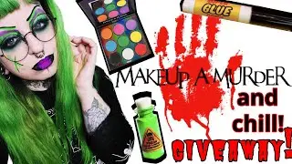 At Least I Tried... Crime Scene Makeup and Chill *Makeup A Murder*GIVEAWAY* // Emily Boo