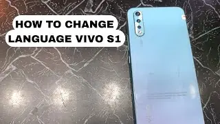 How to change language vivo s1 | vivo s1 ki language change kese karain #mubashirjilani #vivos1