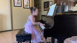 Bach Invention No.8 in F Major, BWV 779 - Sophia (age 7)