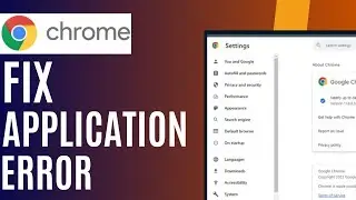 [Fix] Application Error: A Client Side Exception Has Occurred | Google Chrome Error