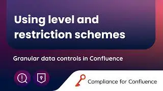 Using Level Schemes and Restriction Schemes in Compliance | Compliance for Confluence