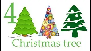 How To Draw A Christmas Tree, Learn how to draw a pretty Christmas tree with our step by step