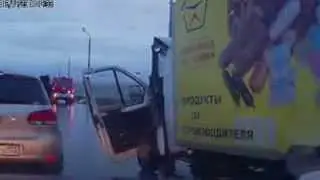 Что творится в городе или авария в Нижнем Новгороде на Мызинском мосту 24,09,2013