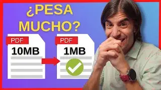 Cómo hacer que un archivo PDF pese MENOS