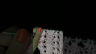 Вертикальный ажурный узор#2