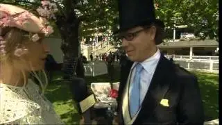 Oliver Brown owner Kristian Robson at Royal Ascot
