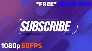 Modern Loop Subscribe animated video