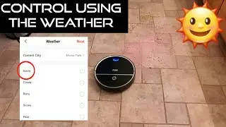 This Robot Vacuum can be controlled Based on the Weather - RRE Budget Friendly Robot Vacuum