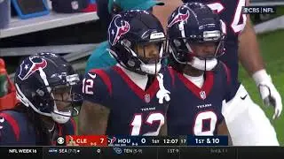 Nico Collins vs Martin Emerson, Greg Newsome & Denzel Ward (2023) | WR vs CB Matchup