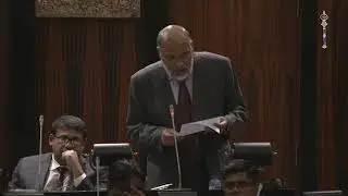 SLMC Parliament Member Hon. MHM Salman speech about Rohingya Muslims 2017.09.21