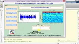 Speech Based Emotion Recognition using Matlab Source Code