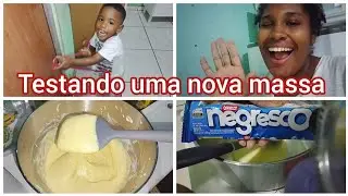 fazendo bolo e recheio 🥰
