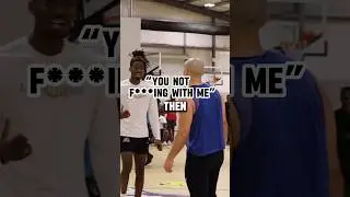 “PUT $100 UP!”🗣😡🏀 #trashtalkers #marthreenez #hoopers #basketballchallenge #3pointshooter