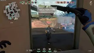 ЗБТ VALORANT.Тренируюсь на Cypher