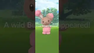 Cute Shiny Rabbit Pokémon! Pokémon Go #shorts
