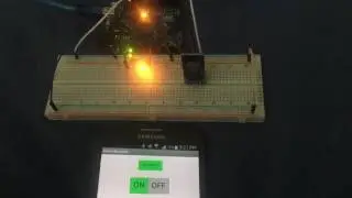 Controlling LED light thru Android app
