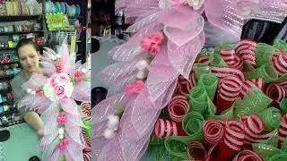 Come learn to make a Grinch  wreath with me!