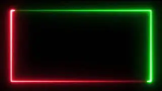Frame animated free, Neon Light Frame no copyright, animated border, glowing frame, frame video 33