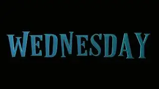 Wednesday Addams 4K animation in Blender 3D