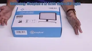 Unboxing: Mcoplus's LE 520A Video LED Light