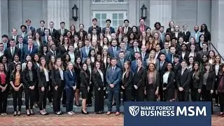 Masters in Management: Welcome Class of 2019 - Wake Forest University School of Business