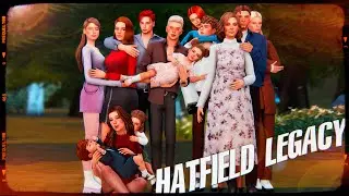 📌История династии Хэтфилд #1 | The sims 4🤍