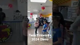 2024 Twin Fireworks Demo is a success!