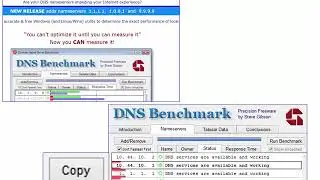 Free DNS Benchmarking tools