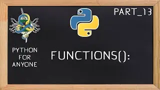 🐍Python 3 tutorial 2020 for anyone | Beginners |  Functions 13