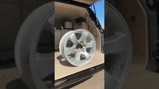 Диски R17 от TOYOTA после реставрации