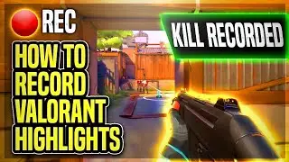 How To Record Valorant Highlights 2021 |🔥