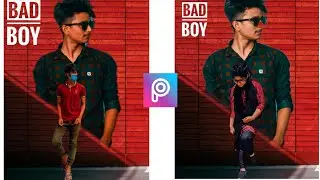 Stylish Dual Photo Editing In Picsart | Picsart New Style Photo Editing [ Samu Editz ]