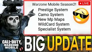 Warzone Mobile Live Stream Waiting for season 2 update