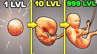 ЭВОЛЮЦИЯ ЧЕЛОВЕКА ЧТОБЫ ВЫРАСТИТЬ ЧЕЛОВЕКА С НУЛЯ В ИГРЕ 9 MONTHS