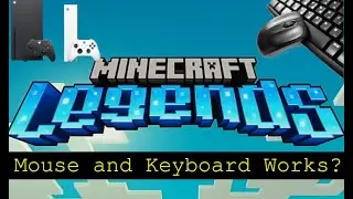 Minecraft Legends - Xbox Series X - mouse and Keyboard test