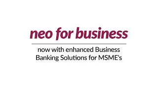 Introducing neo for business SaaS solutions