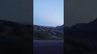 Red Rock National Park at dusk 2015