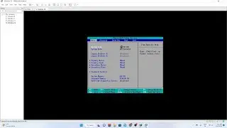 تشغيل البيوس Bios على Vmware