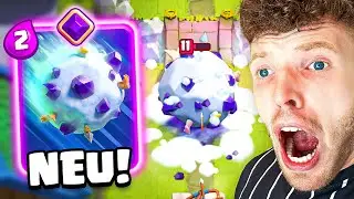 😱🤯ICH SPIELE den NEUEN EVO-SCHNEEBALL... (er frisst Truppen!) | Clash Royale Deutsch