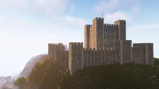 Medieval English Castle Timelapse [Morton Keep] Minecraft Timelapse & Cinematics