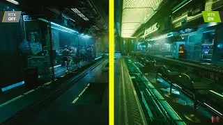Cyberpunk 2077 Ray Tracing ON vs OFF RTX 3070 1080p Graphics Comparison