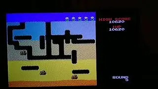 Requested game Dig dug