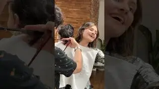Aani's first haircut 😍💇🏻‍♀️