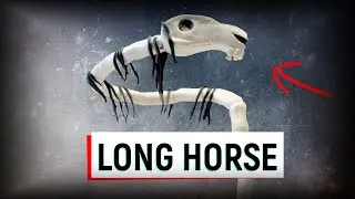 Long Horse из пластилина / монстры Тревора Хендерсона лепка