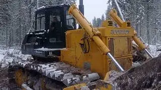 Bulldozer maintenance, oil change