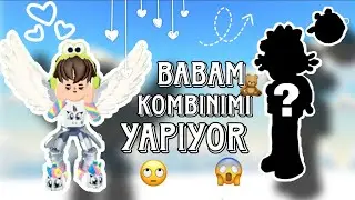 BABAM KOMBİN YAPIYOR🥸 GİZLİ 120 ELMAS KODU 🩷