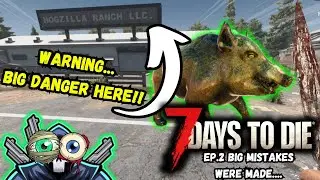 Why Did I Go Here!?- Lets Play 7 Days to Die 1.0 - Ep.2 Solo (Console)